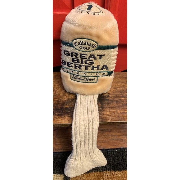 Callaway Golf Great Big Bartha Ladies Gems Titanium Gold Head Cover Sock # 1 - Picture 1 of 3